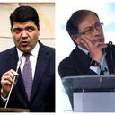 Juan Diego Gómez, Gustavo Petro y Jennifer Arias