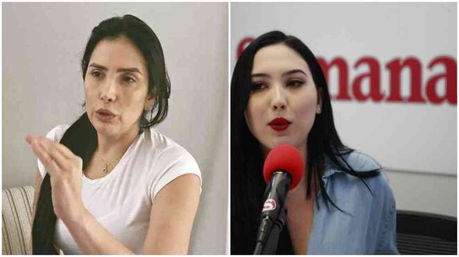 Aida Merlano, excongresista. Y Aida Victoria Merlano, su hija
