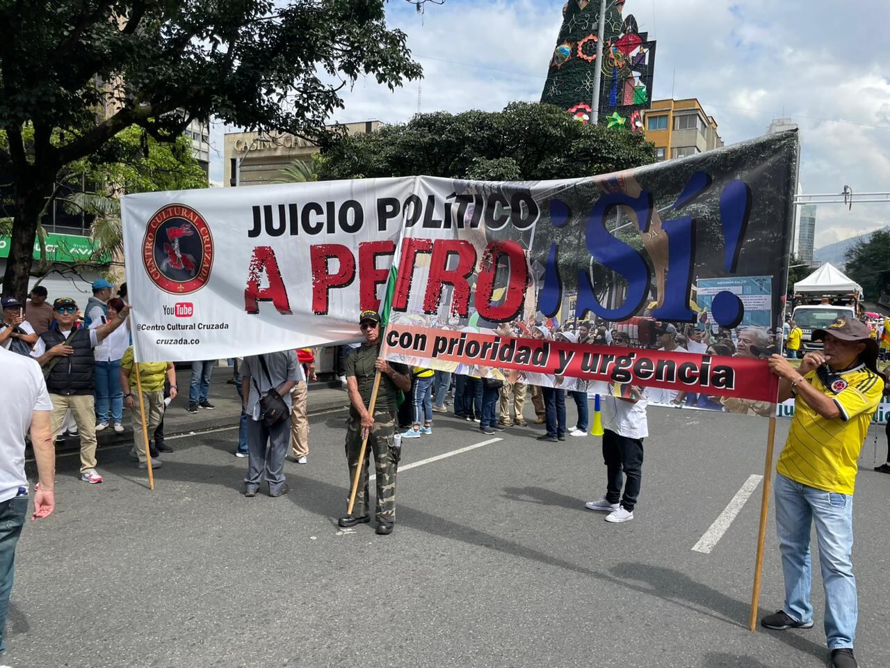 Marchas 23N En contra del Gobierno, a la calle por mi país en la ciudad de Medellín
avenida oriental