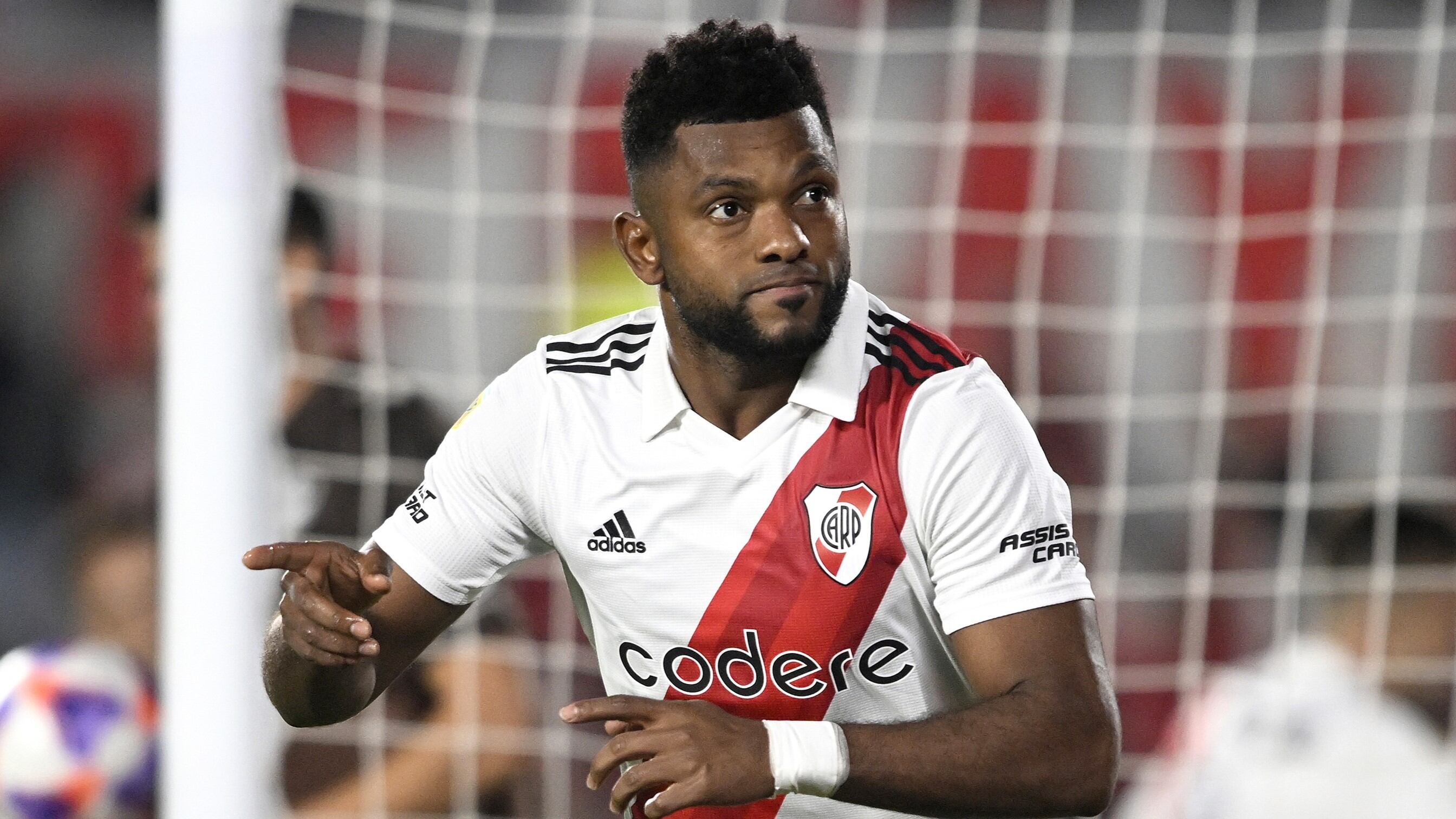 Gol de Miguel Ángel Borja con River Plate