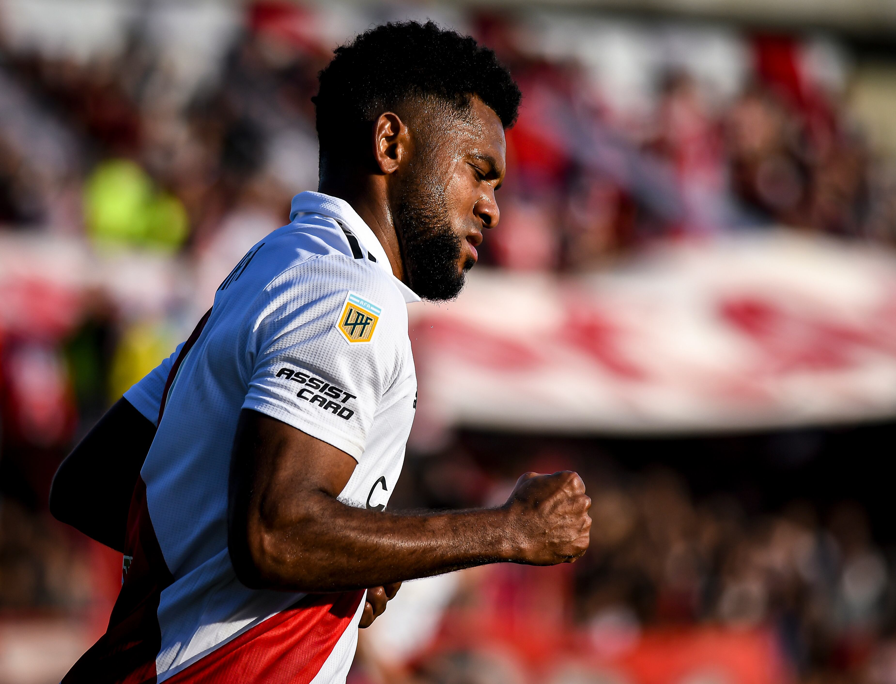 Miguel Borja anotó el gol del partido para River.