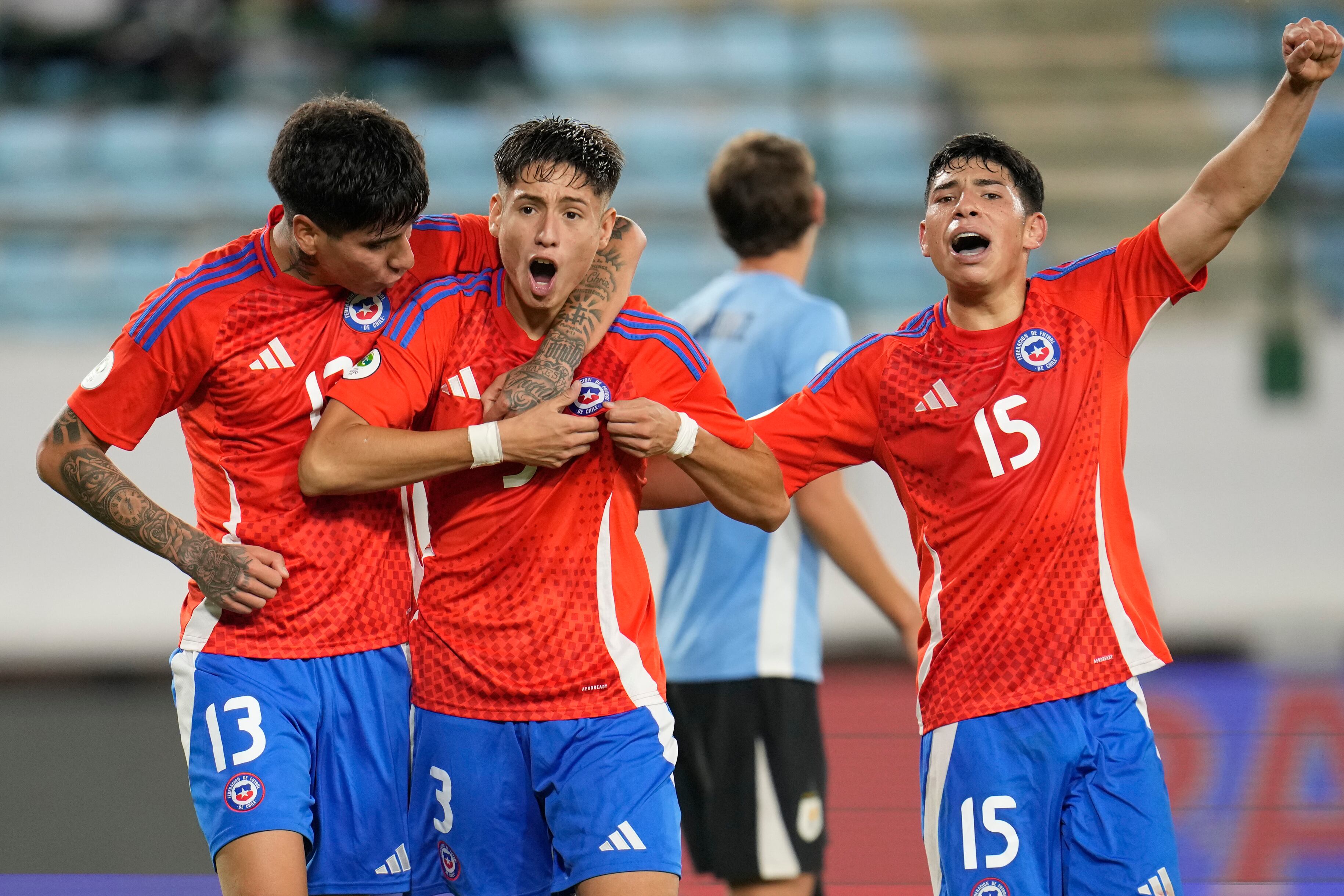 Chile aruñó un empate contra la vigente campeona Sub-20: Uruguay.