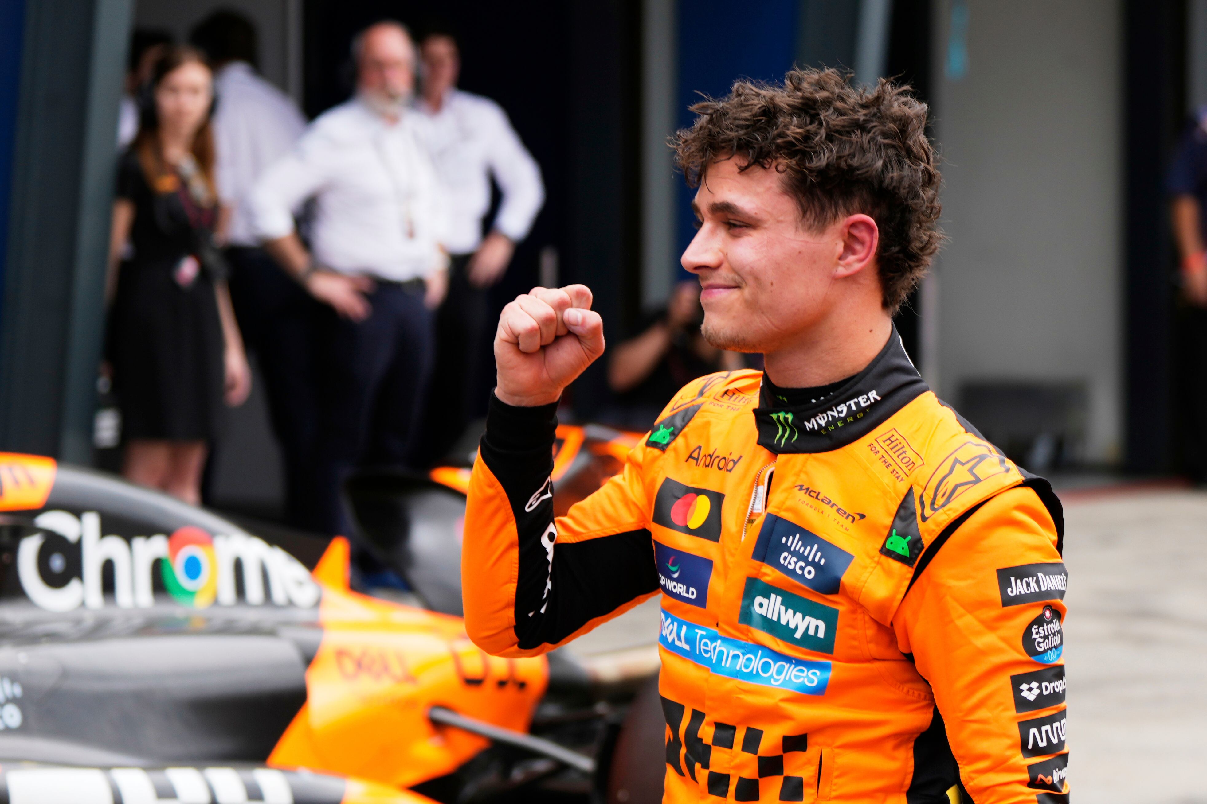 Lando Norris, pole position para el GP de Australia en la F1 2025.