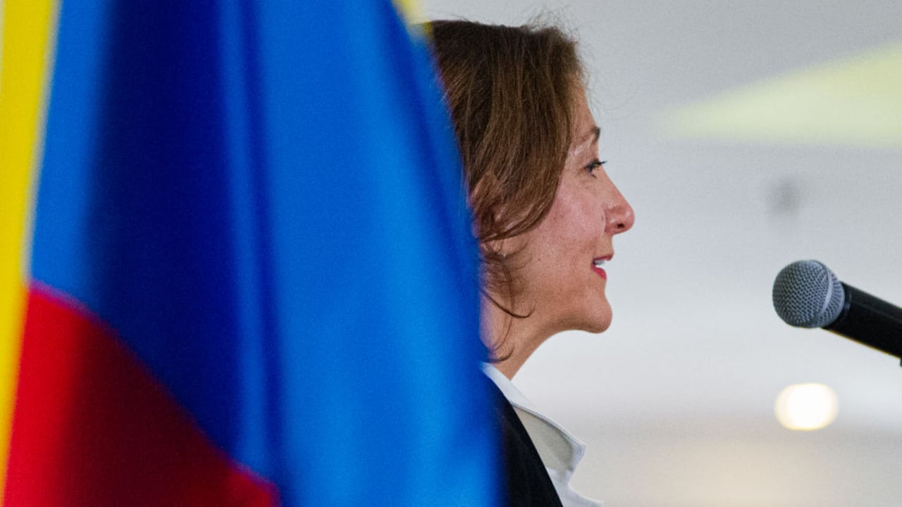 Ingrid Betancourt, ex dirigente política, en Bogotá (Colombia), el 18 de enero de 2022 (Foto por Sebastián Barros/NurPhoto vía Getty Images)