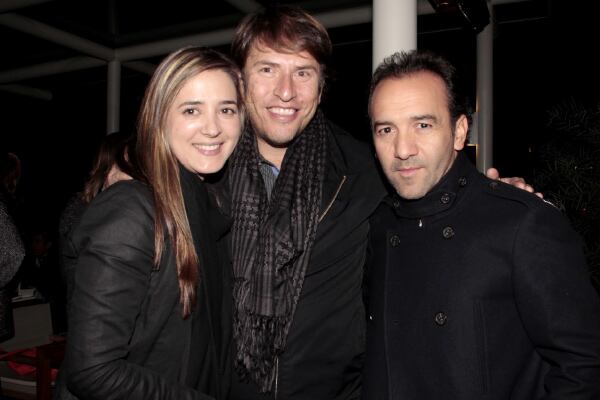 Catalina Arango, Andrés Nieto y Yamid Amat Serna.