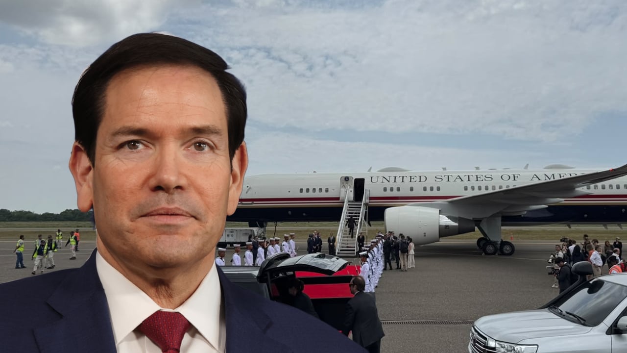 Marco Rubio está en la capital del Atlántico.