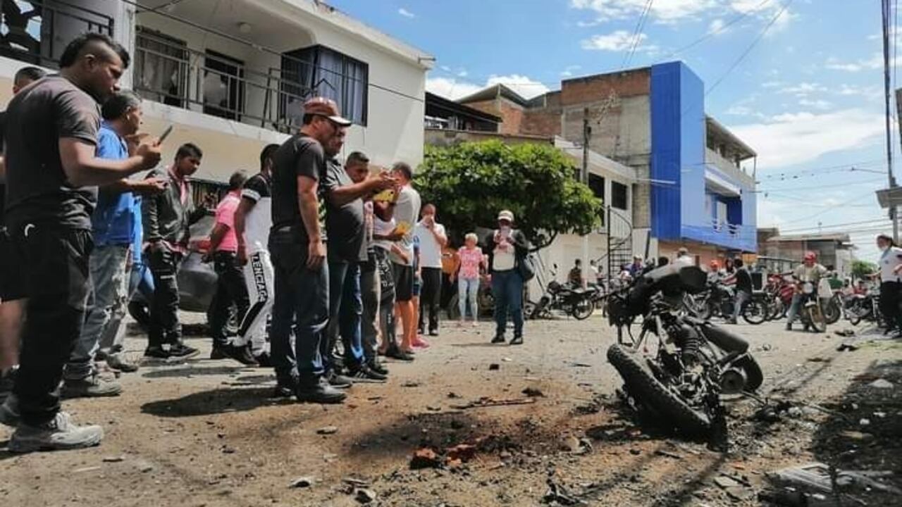 El Ejército Nacional atiende la situación.