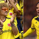 El ‘Pibe’ Valderrama y Radamel Falcao.