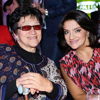 Vicky Hernández y Pilar Rubio.