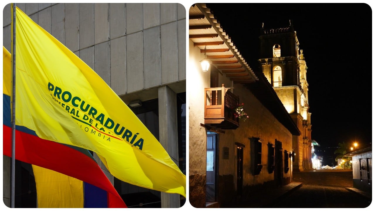 La Procuraduría le hace seguimiento al proyecto de modernización del alumbrado público de Barichara, Santander.