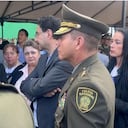 Vera Grabe e Iván Cepeda asistieron a homenaje de los cinco años del atentado a la General Santander