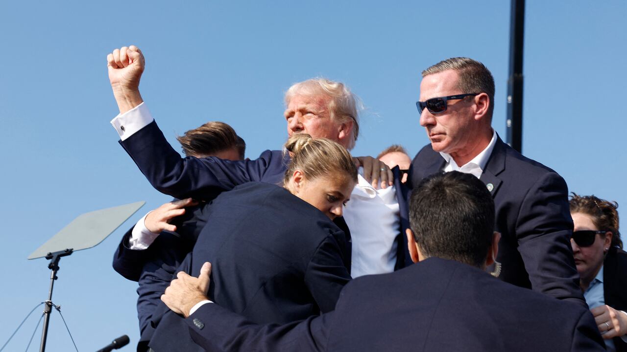 Donald Trump resultó herido durante un tiroteo en un mitin de campaña en Butler, Pensilvania.