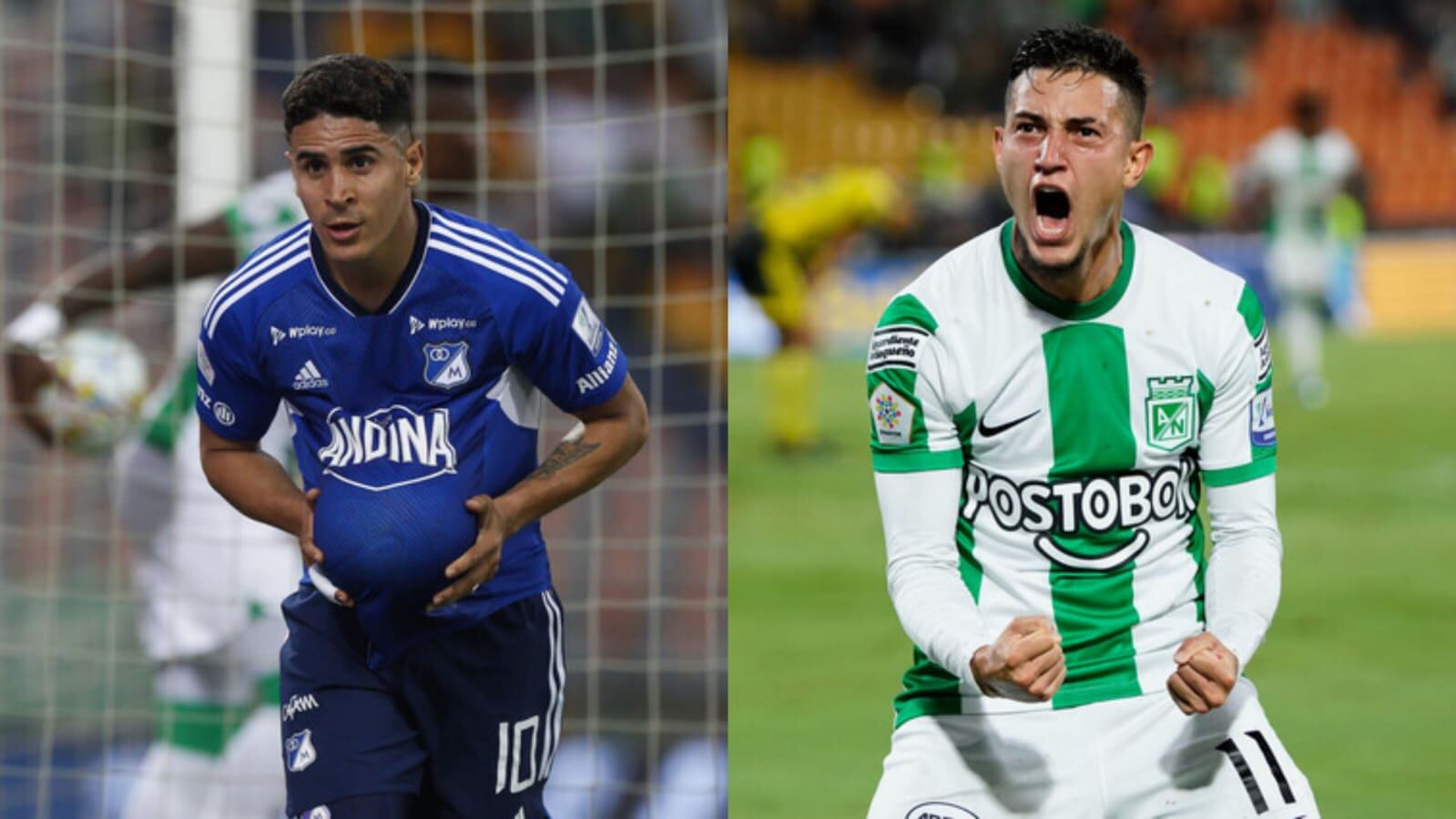 Millonarios y Nacional se enfrentan en la final de la Copa BetPlay 2023.