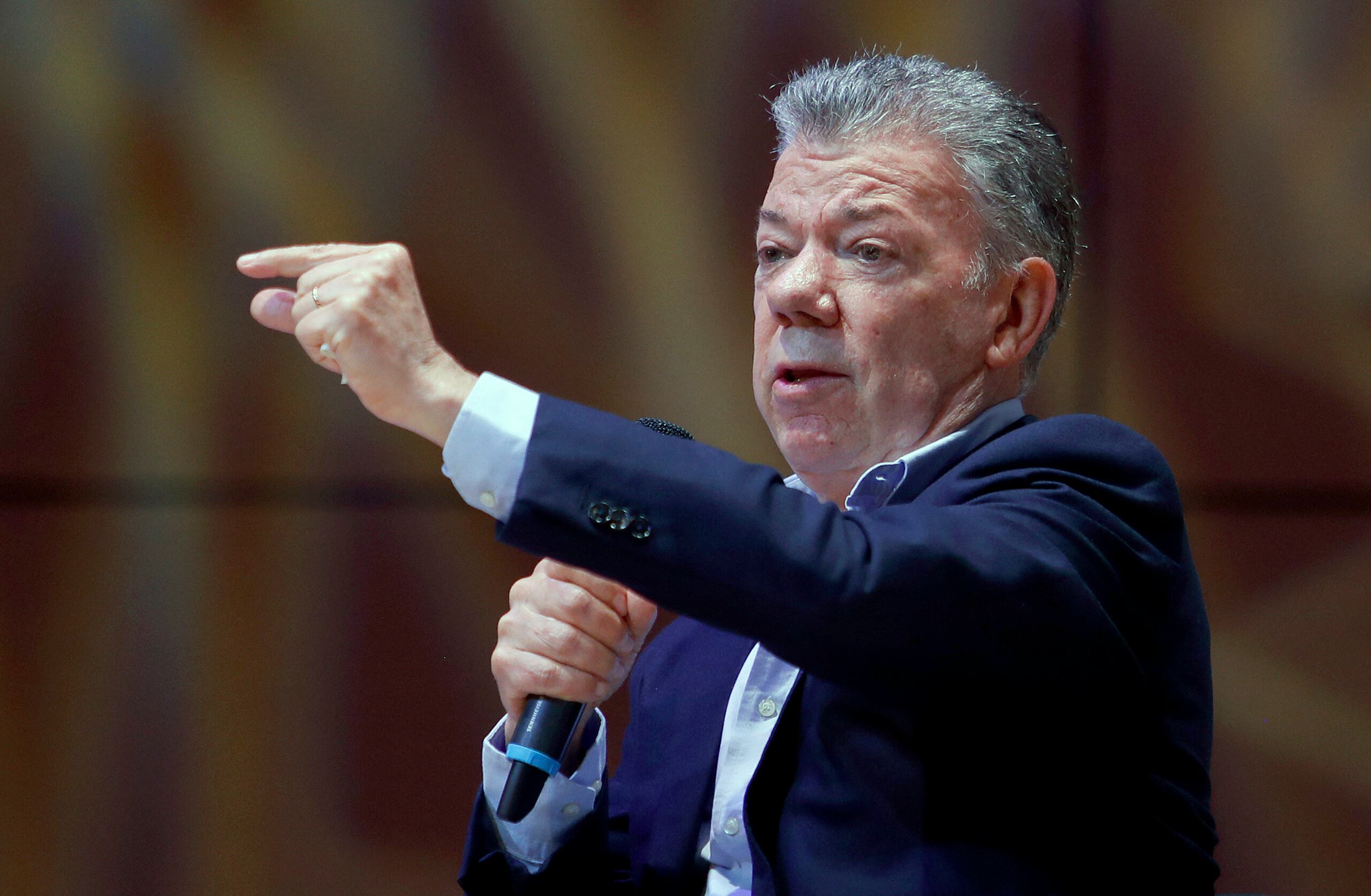 Expresidente de Colombia, Juan Manuel Santos