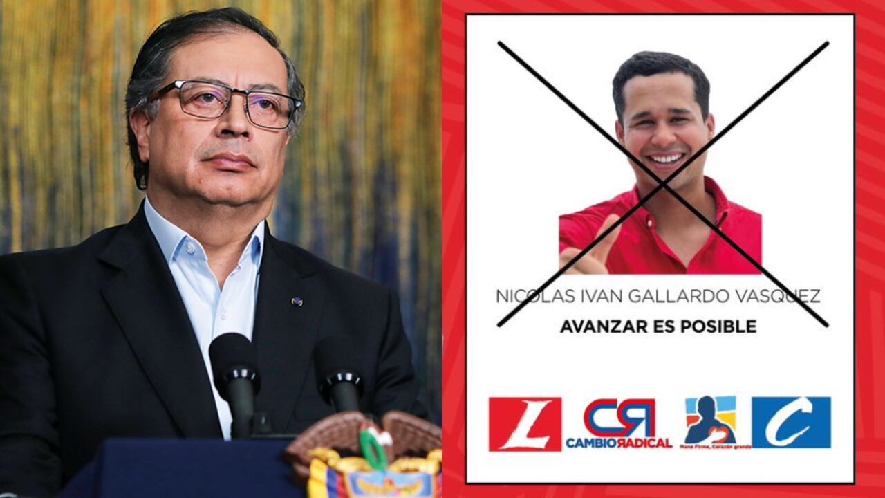 Gustavo Petro se atribuye la victoria en San Andrés con un candidato avalado por el Centro Democrático.
