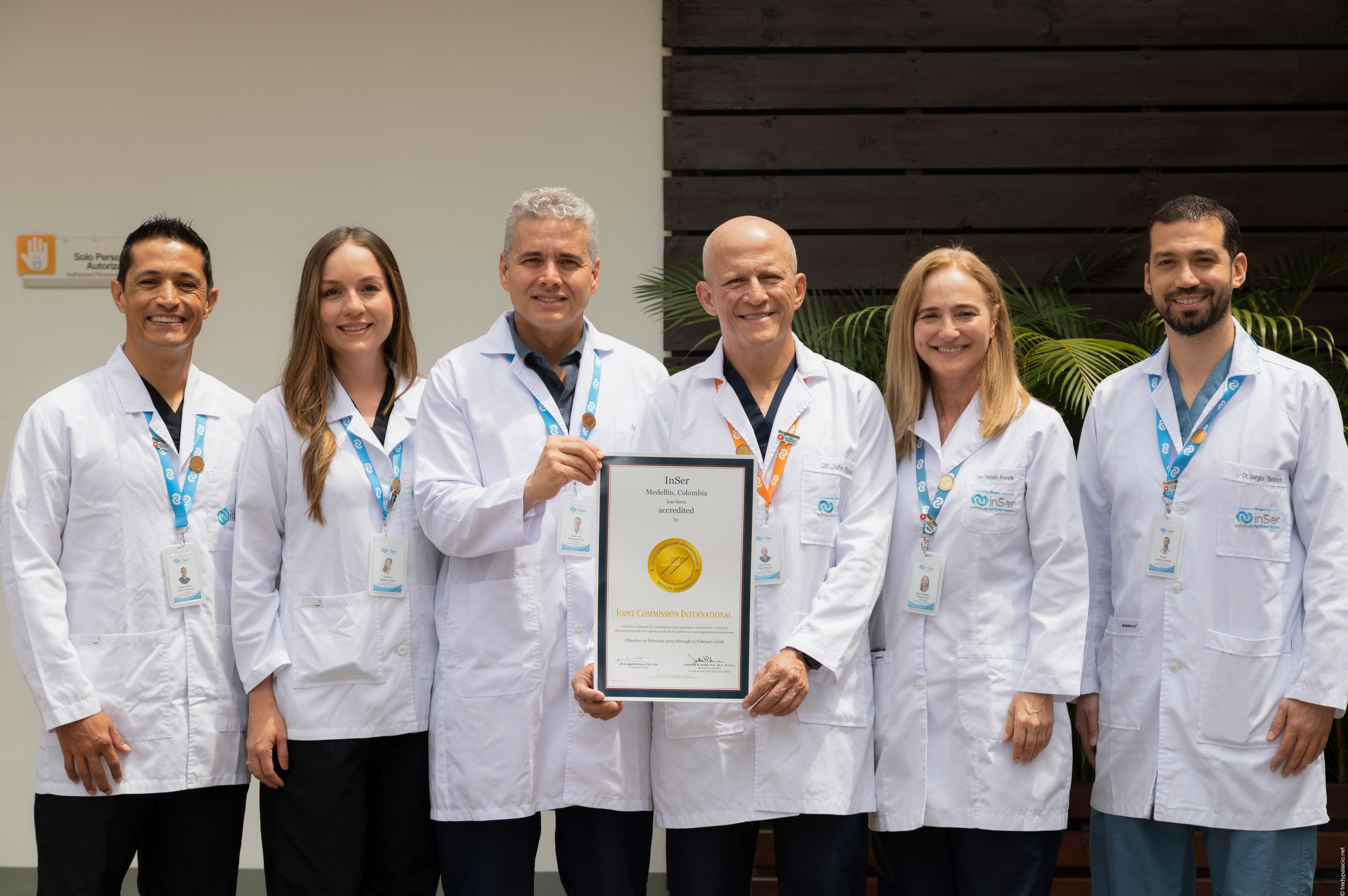Inser Medellín obtuvo el Sello de Oro de Aprobación® de Joint Commission International para la Acreditación en Atención Ambulatoria.
