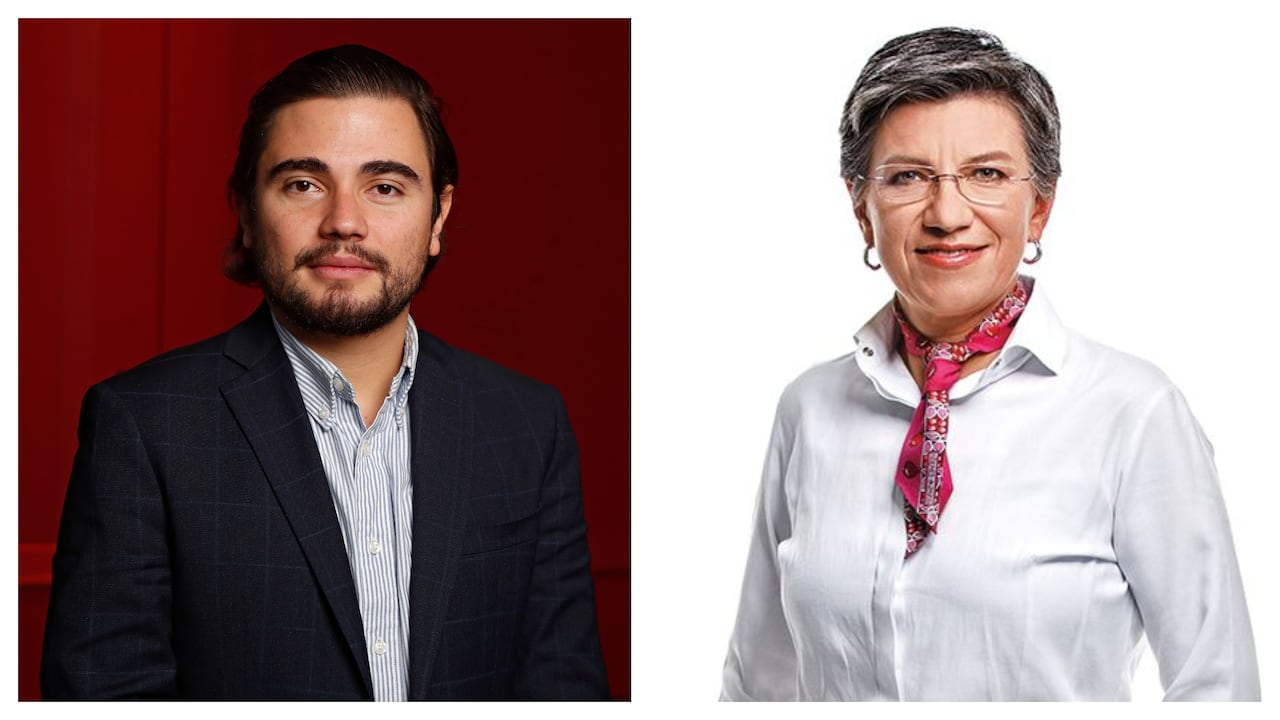 Santiago Osorio y Claudia López.