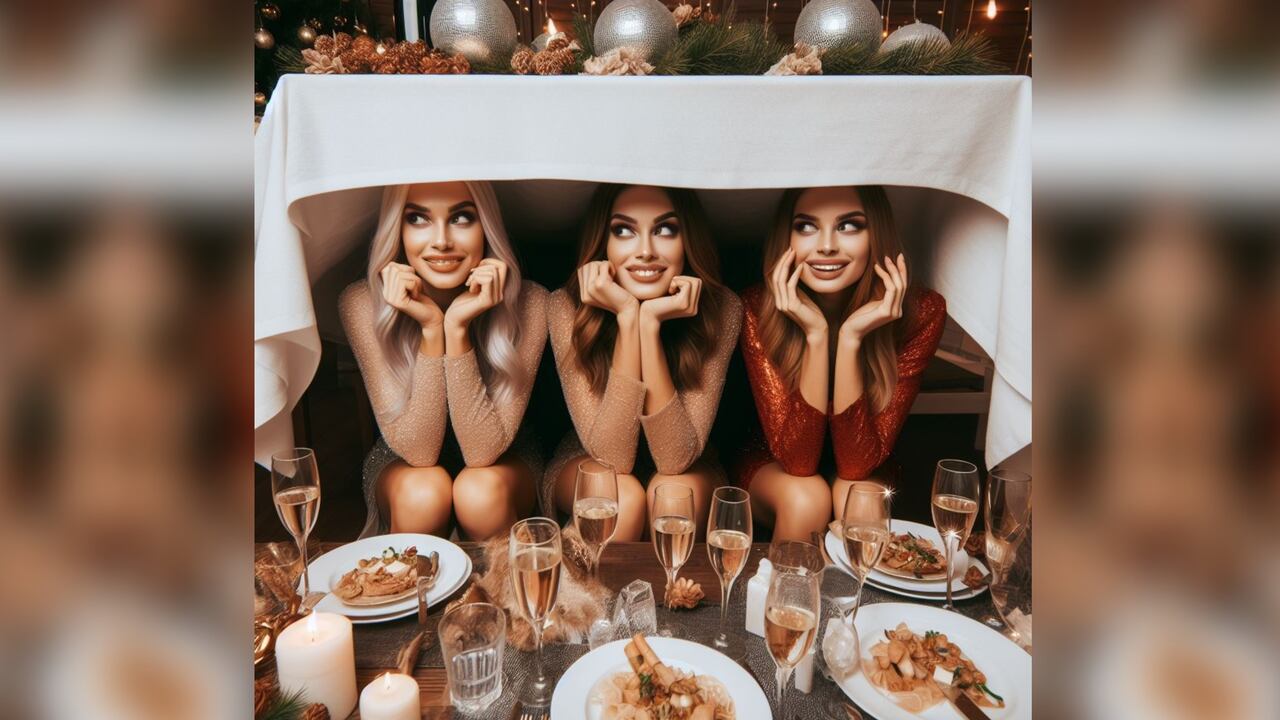 Recibir el año bajo la mesa es un ritual enfocado en atraer pareja.