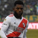 Miguel Ángel Borja se reportó con el tercer gol de River Plate ante Aldosivi
