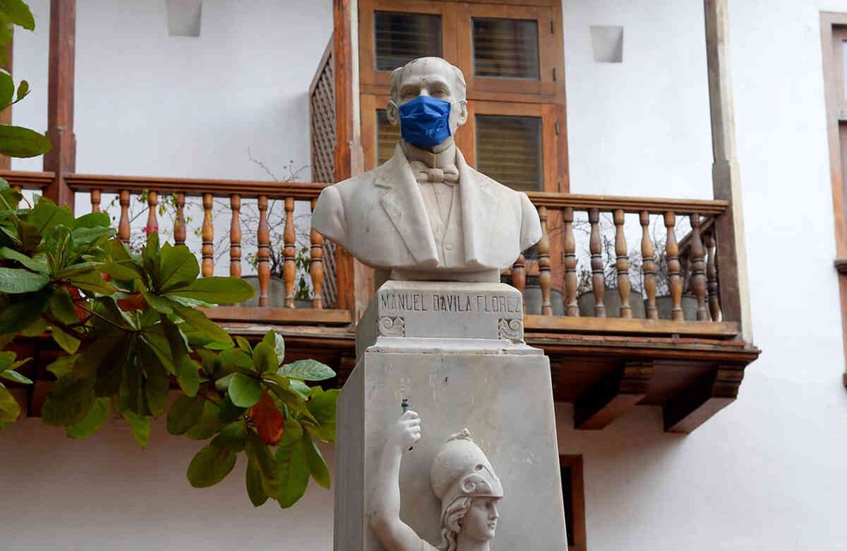 Pero la celebración del aniversario de Cartagena no se limitó a esta campaña de concientización. El gobierno local preparó una agenda llena de actividades culturales en plataformas digitales. Foto: Cortesía Alcaldía de Cartagena