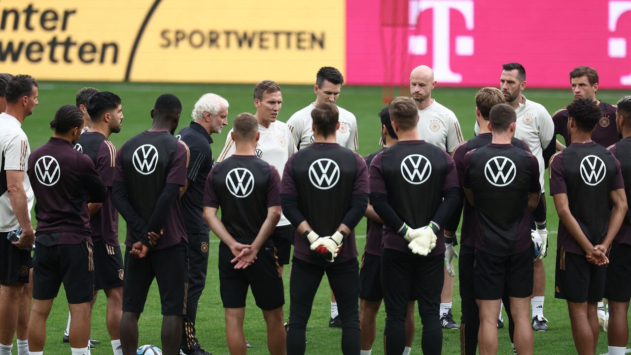 Rudi Voeller se hizo cargo del equipo alemán.