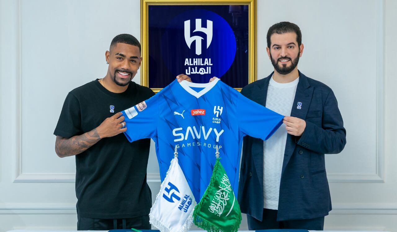 Malcom llegó a Al-Hilal por una cifra de 60 millones de euros.