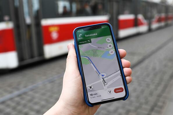 Google Maps permite definir el desplazamiento para llegar de un punto a otro.