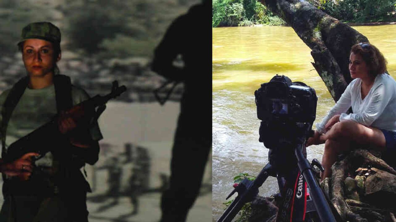 Yineth fue reclutada a los 12 años de edad por las Farc. Durante el rodaje de la película trabajó para la Agencia Colombiana de Reconciliación, (ACR).