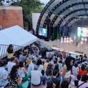 El Teatro al Aire Libre Los Cristales recibió el inicio de la edición número 30 del Festival Petronio Álvarez con actividades culturales y homenajes a su historia.