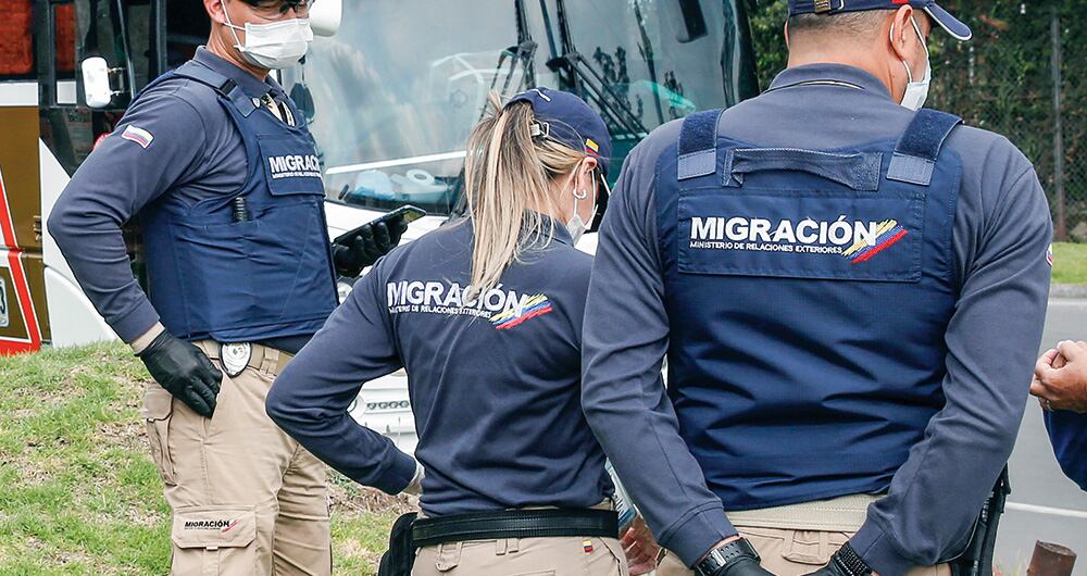 Las autoridades migratorias no están dejando salir a los venezolanos hacia Estados Unidos. 