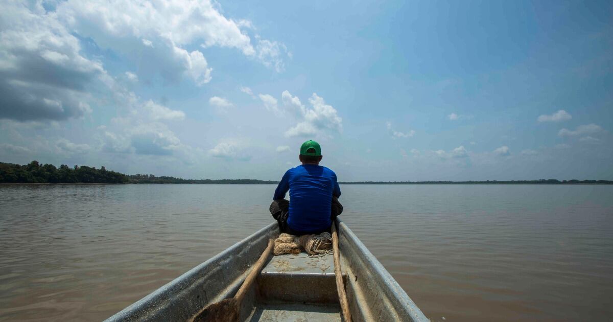 Ciénaga San Silvestre en Barrancabermeja, Santander.