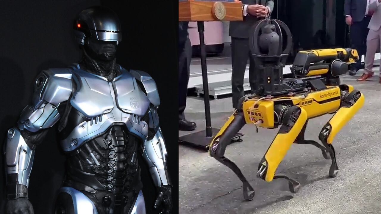 Cómo en la película Robocop, la policía de nueva York contará con un escuadrón de robots para custodiar las calles.