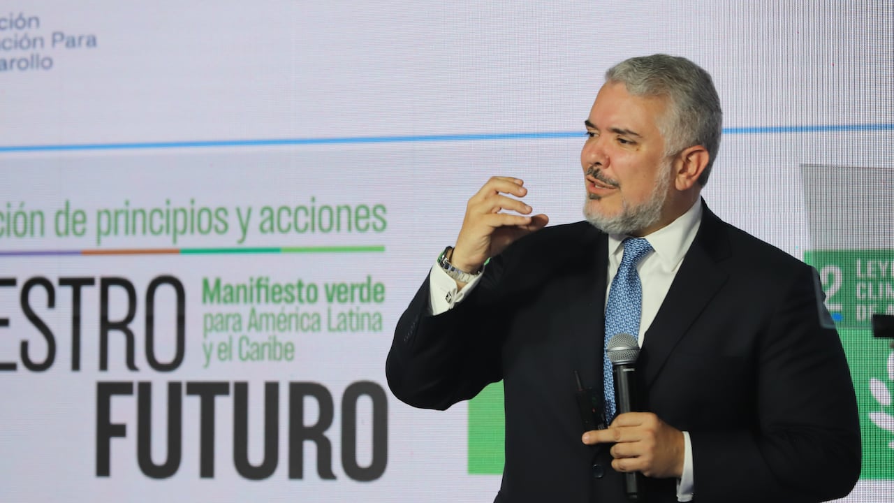 Ex presidente Iván Duque Márquez Lanzamiento Fundación para la Innovación para el Desarrollo