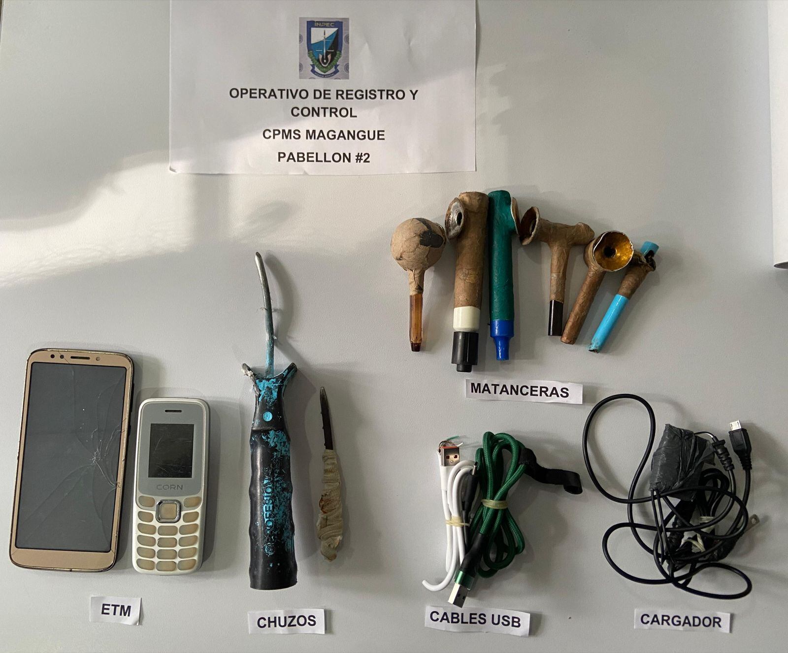 El Inpec adelantó mega operativo en todas las cárceles del país.