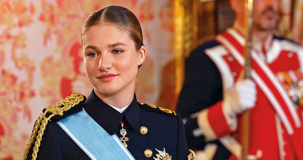 La princesa Leonor, heredera de la corona española.