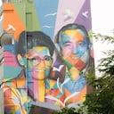 El muralista Kobra pasó por Montería, donde dejó su primera obra en Colombia, un homenaje al científico Elías Bechara Zainúm (1920-2013) y a la educadora Saray Castilla de Bechara (1929-2018), pareja que en la educación de la gente vio una prioridad y una oportunidad de construir paz. Fundaron la Universidad del Sinú hace 50 años.