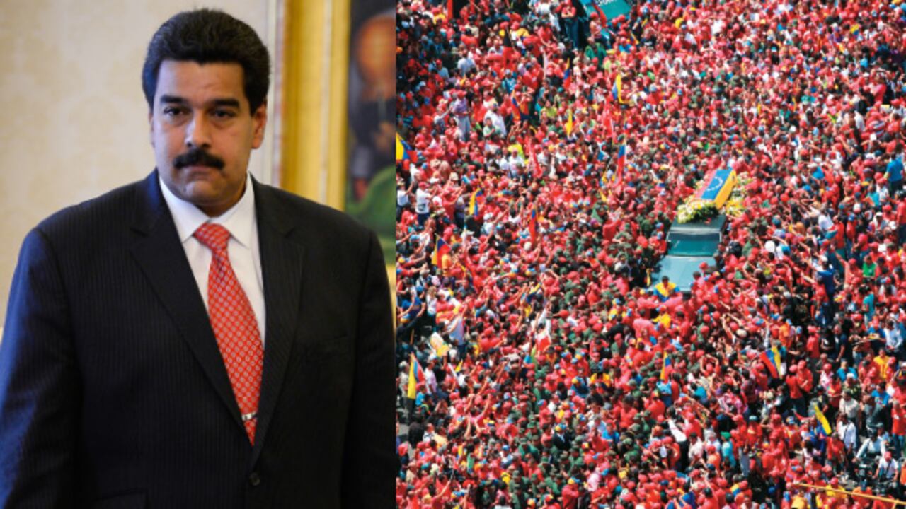 El adiós al comandante
Millones de venezolanos despidieron a Hugo Chávez, quien adquirió un halo de santidad para sus seguidores. Su fantasma sigue proyectándose sobre Nicolás Maduro, que trata permanentemente de imitarlo.