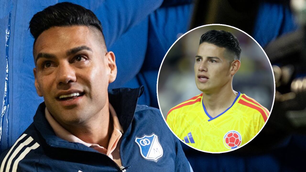 Falcao García se comunicó con James Rodríguez en medio de las negociaciones con Millonarios