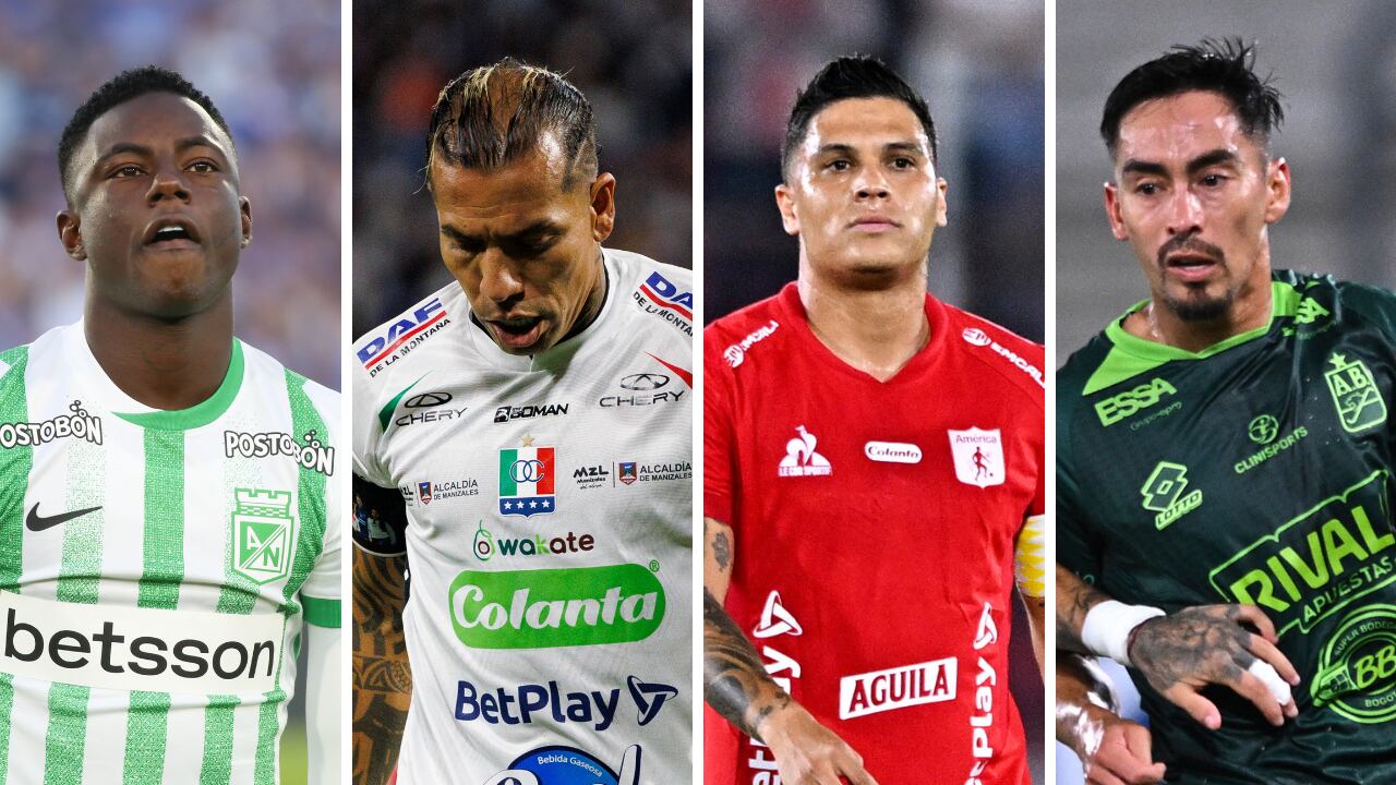 Atlético Nacional, Once Caldas, América de Cali y Atlético Bucaramanga, los representantes de Colombia en octavos de Libertadores y Sudamericana.