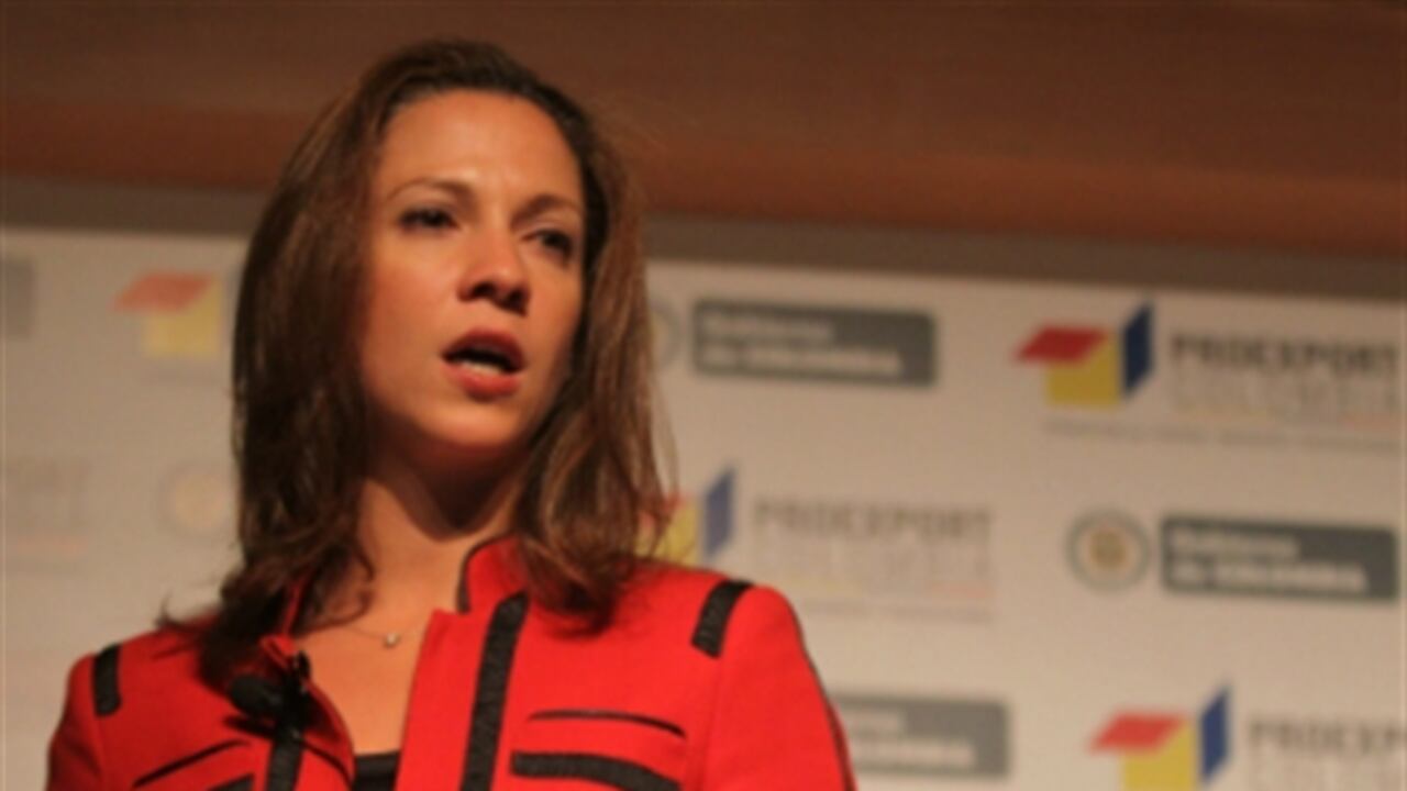 María Claudia Lacouture, presidenta de Proexport.