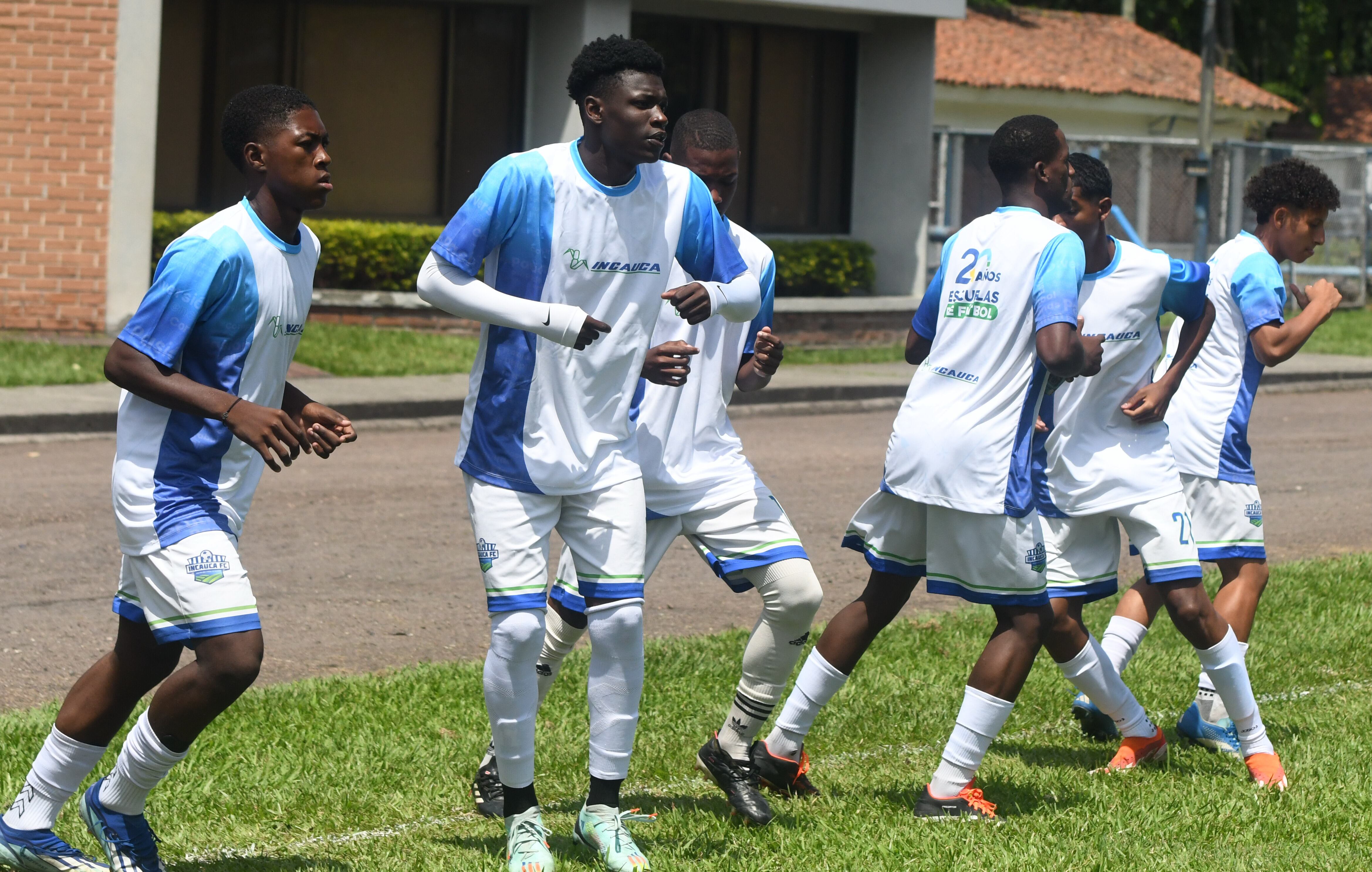 Miranda Cauca: 20 años de la escuela de Futbol de Incauca y 4 años de Incauca FC. foto José L Guzmán. El País