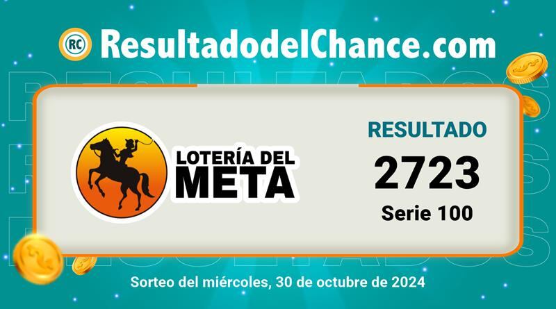 Lotería del Meta octubre 30 de 2024