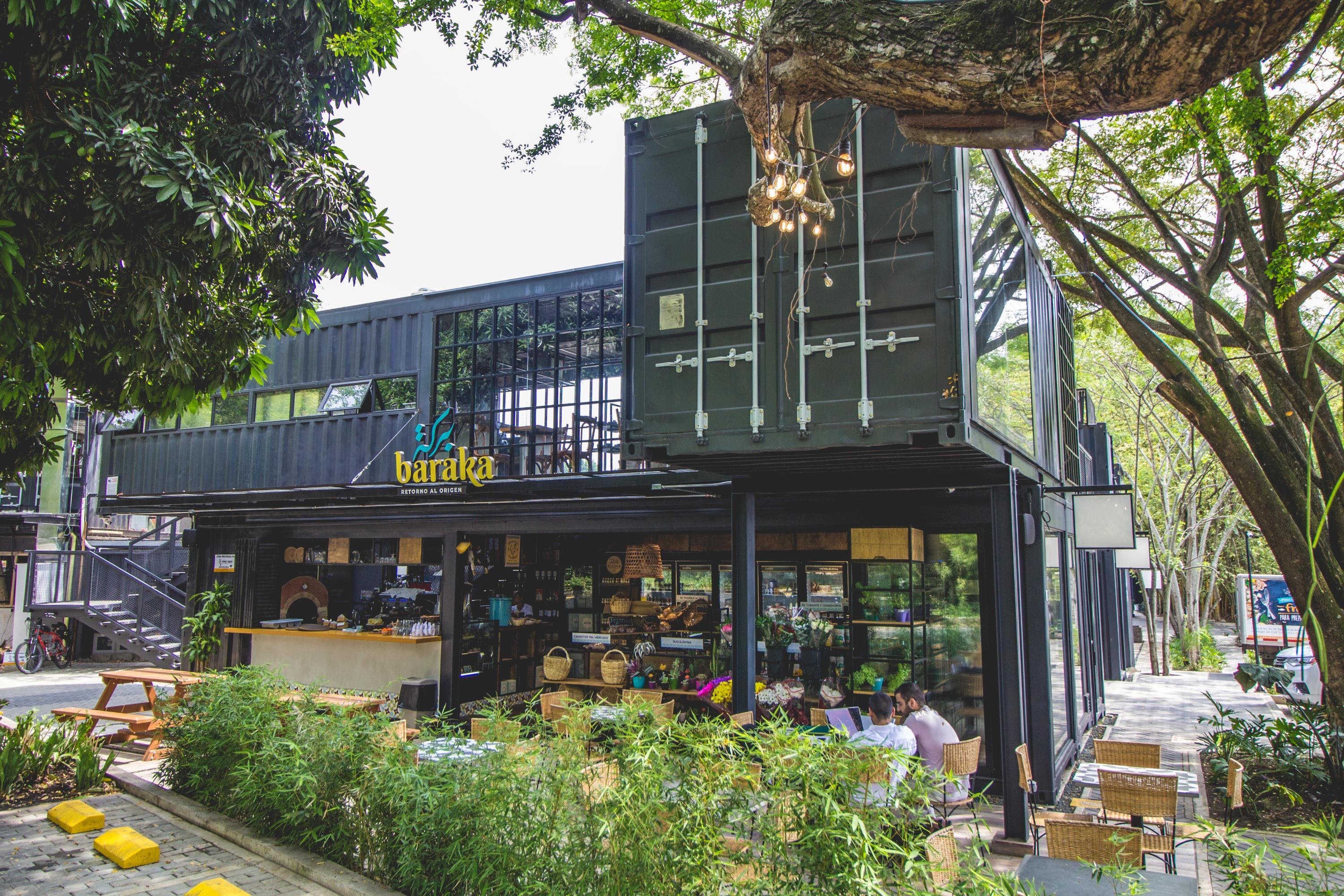 Ilustración centros comerciales en Cali