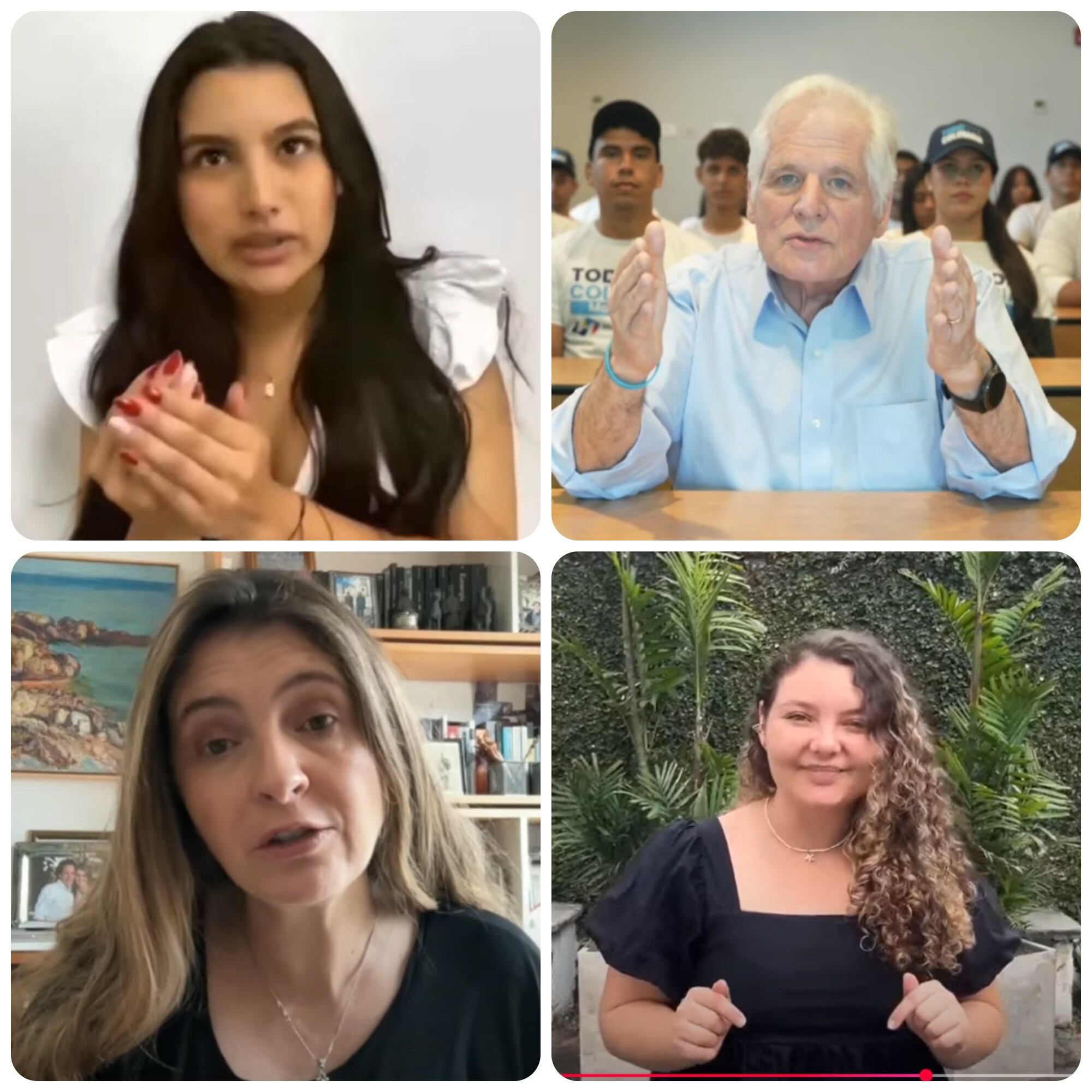 Precandidatos del Centro Democrático proponen soluciones para la problemática de los jóvenes.