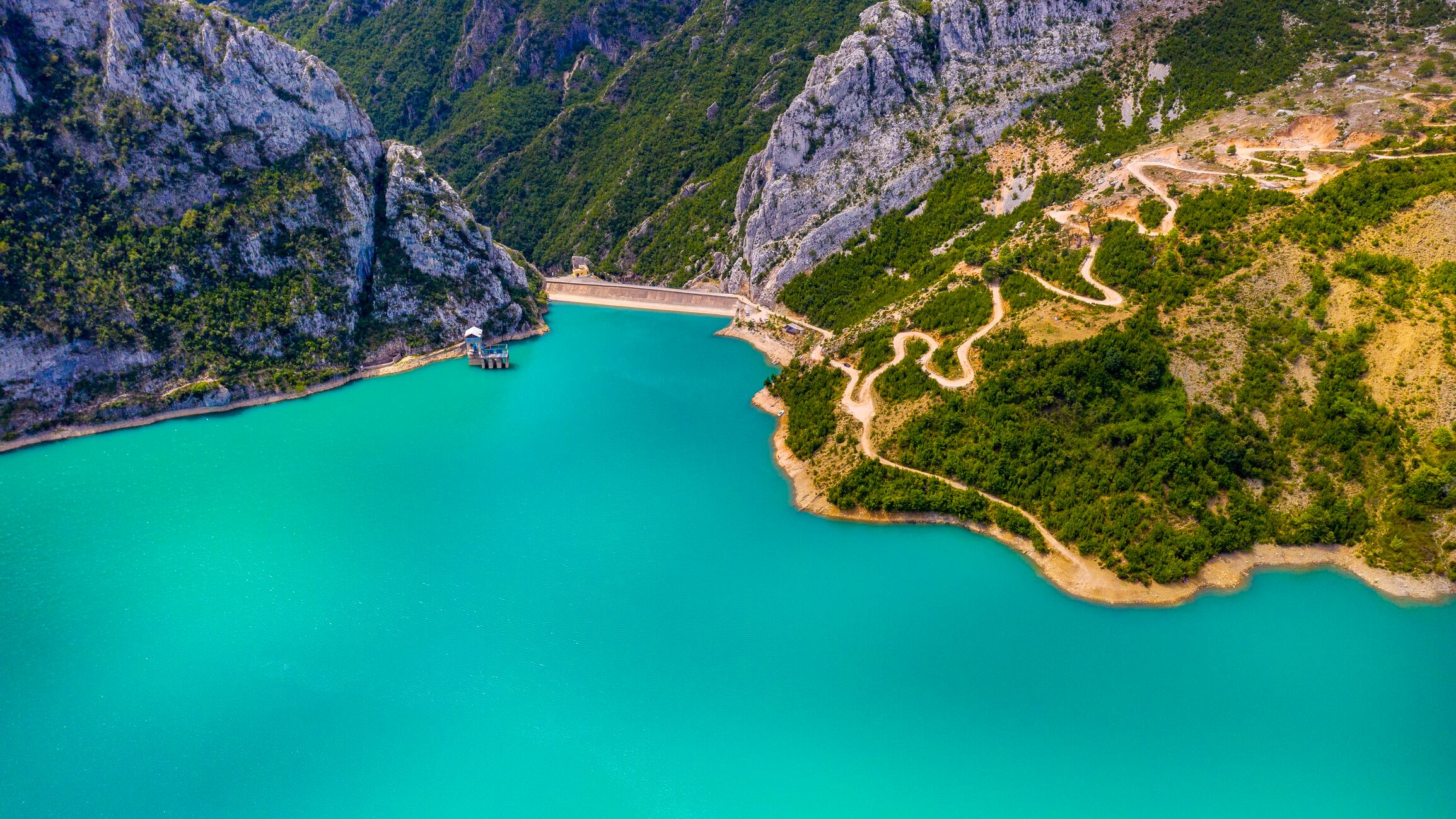 Bovilla Lake Albania