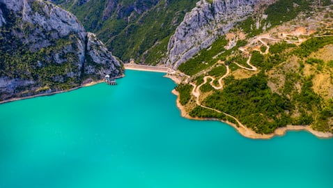 Bovilla Lake Albania