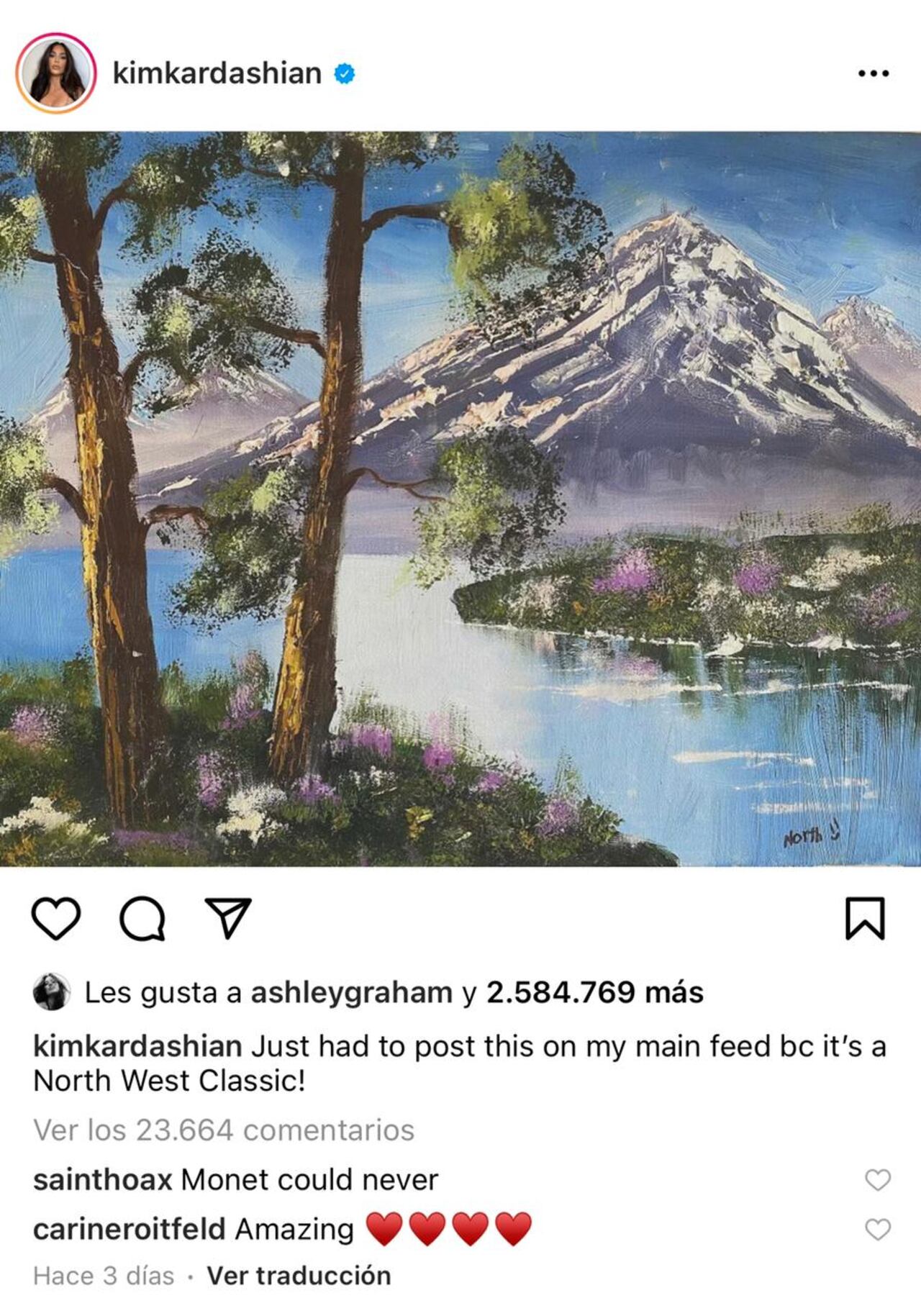 Hubo escándalo porque muchos creen que la niña no hizo esa pintura