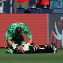 Maxime Crepeau fue el héroe de la tarde en el partido de Canadá ante Perú