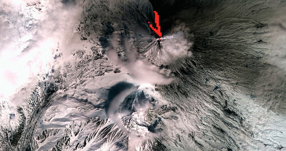 El volcán Klyuchevskoy, en Rusia, entró en erupción tras el sismo de magnitud 8,8 que sacudió al país.