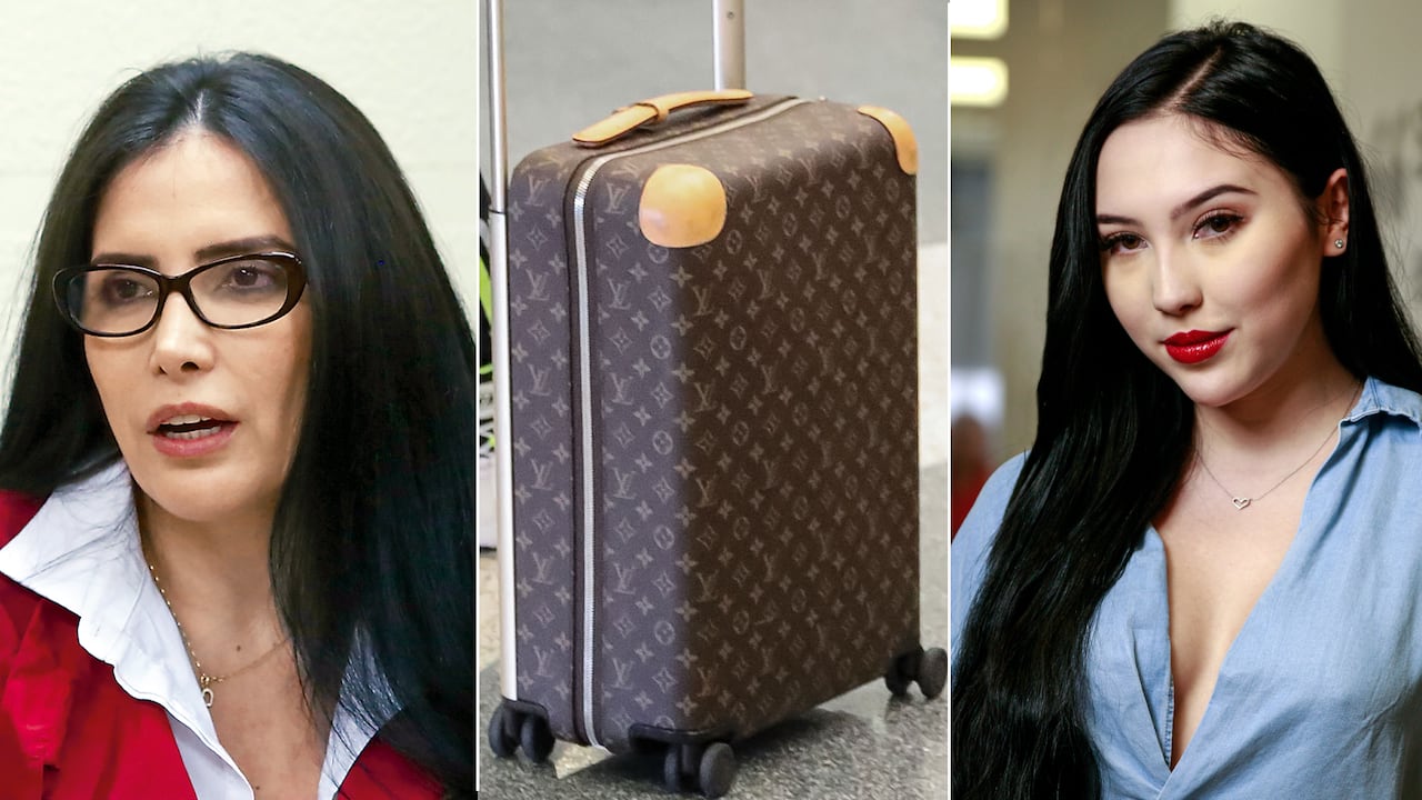 Aida Merlano, Mamá e Hija Maleta Louis Vuitton